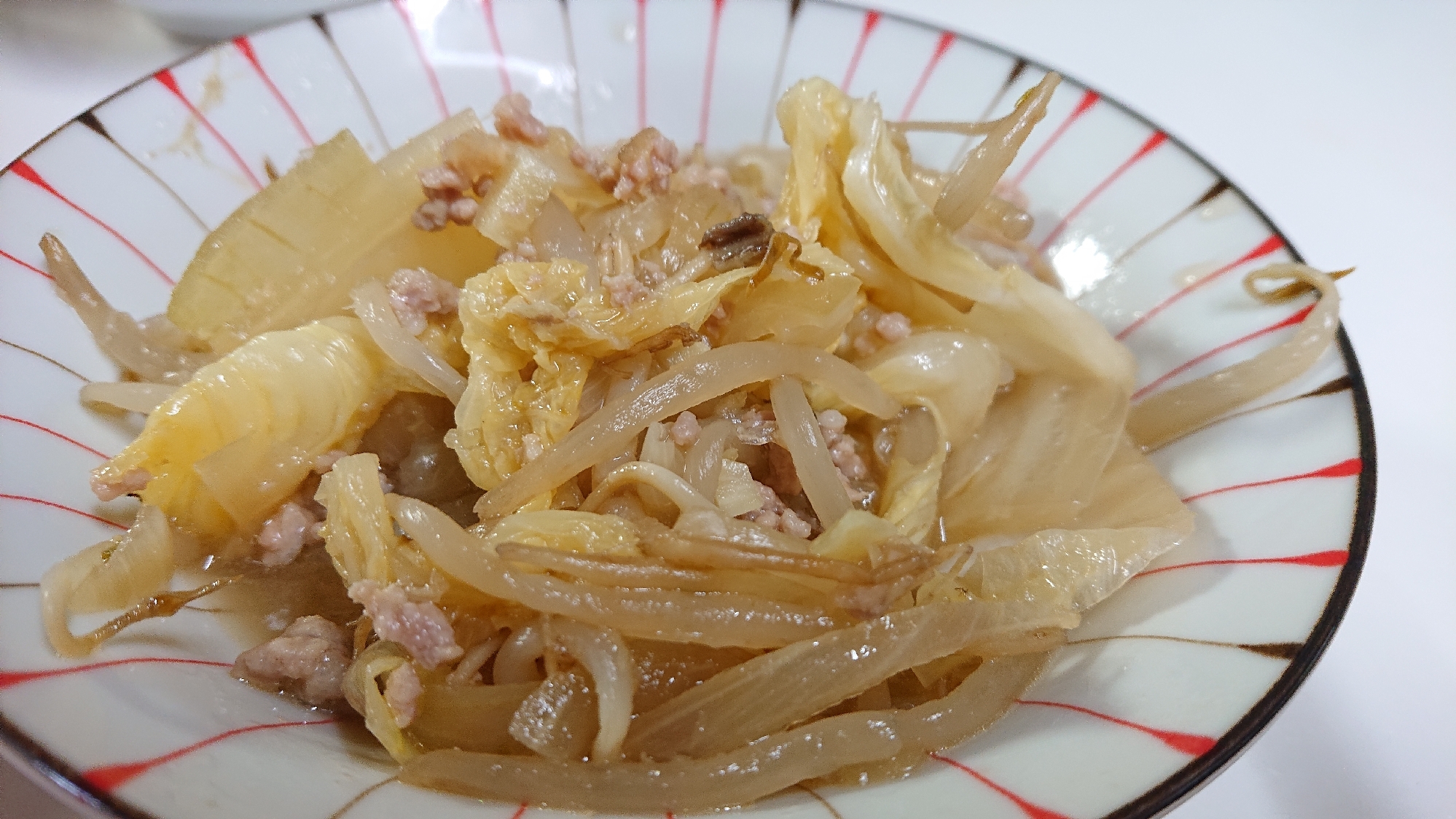 にんにく風味そぼろ☆野菜炒め