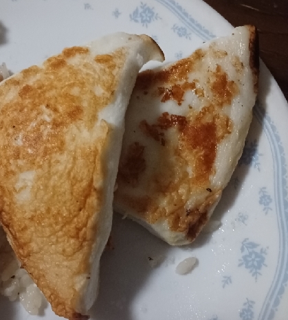 はんぺんガーリックカレーバター炒め