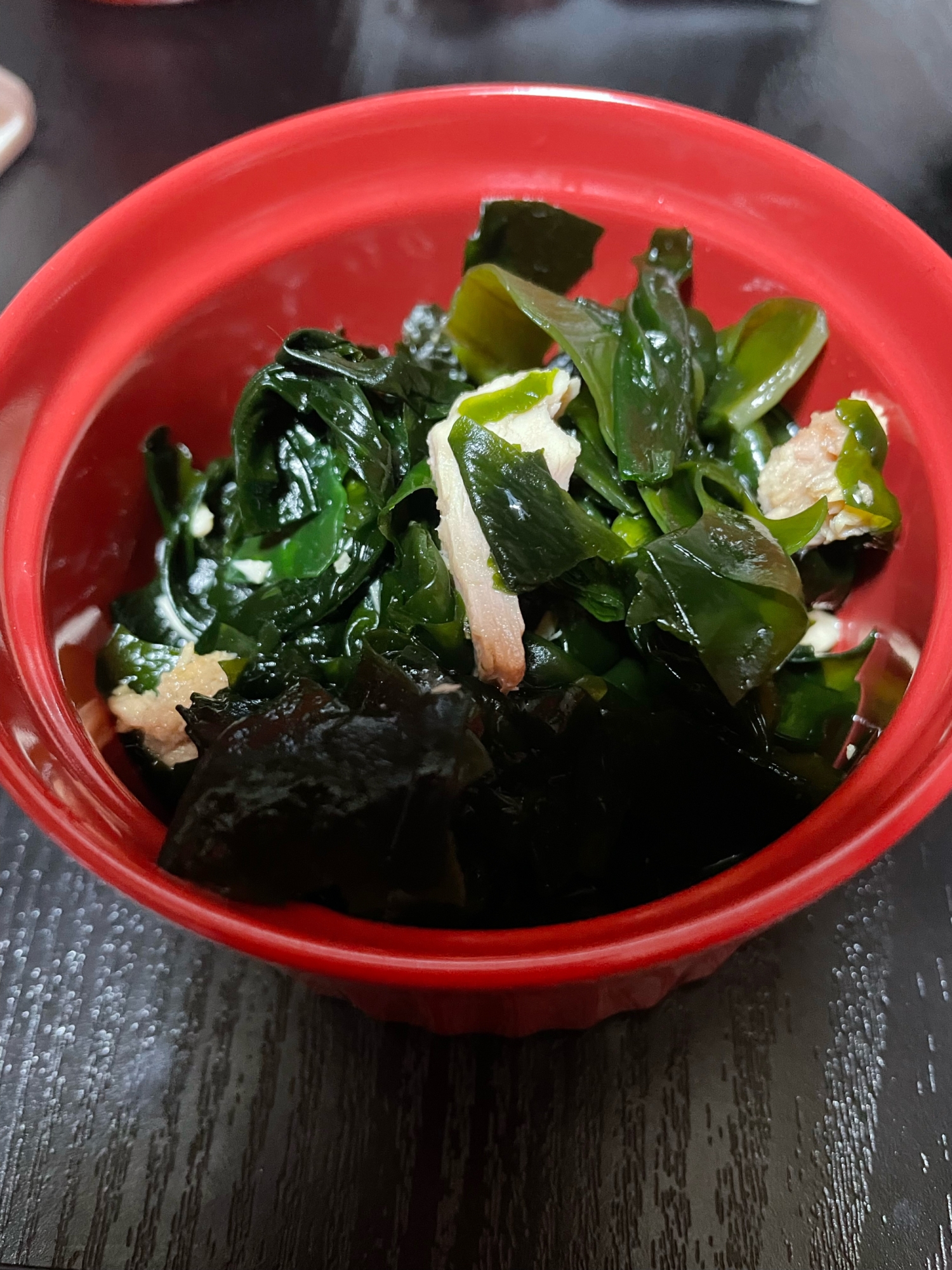 わかめとツナの和物