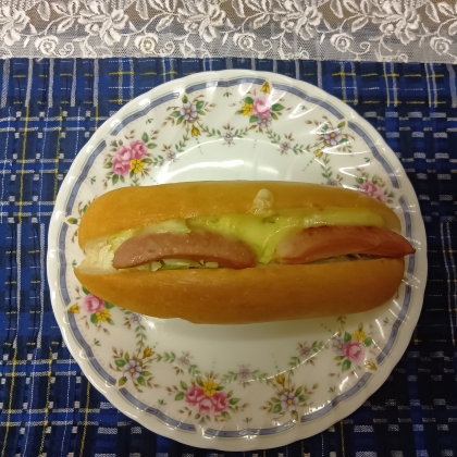 炒めキャベツソーセージ♪サンド