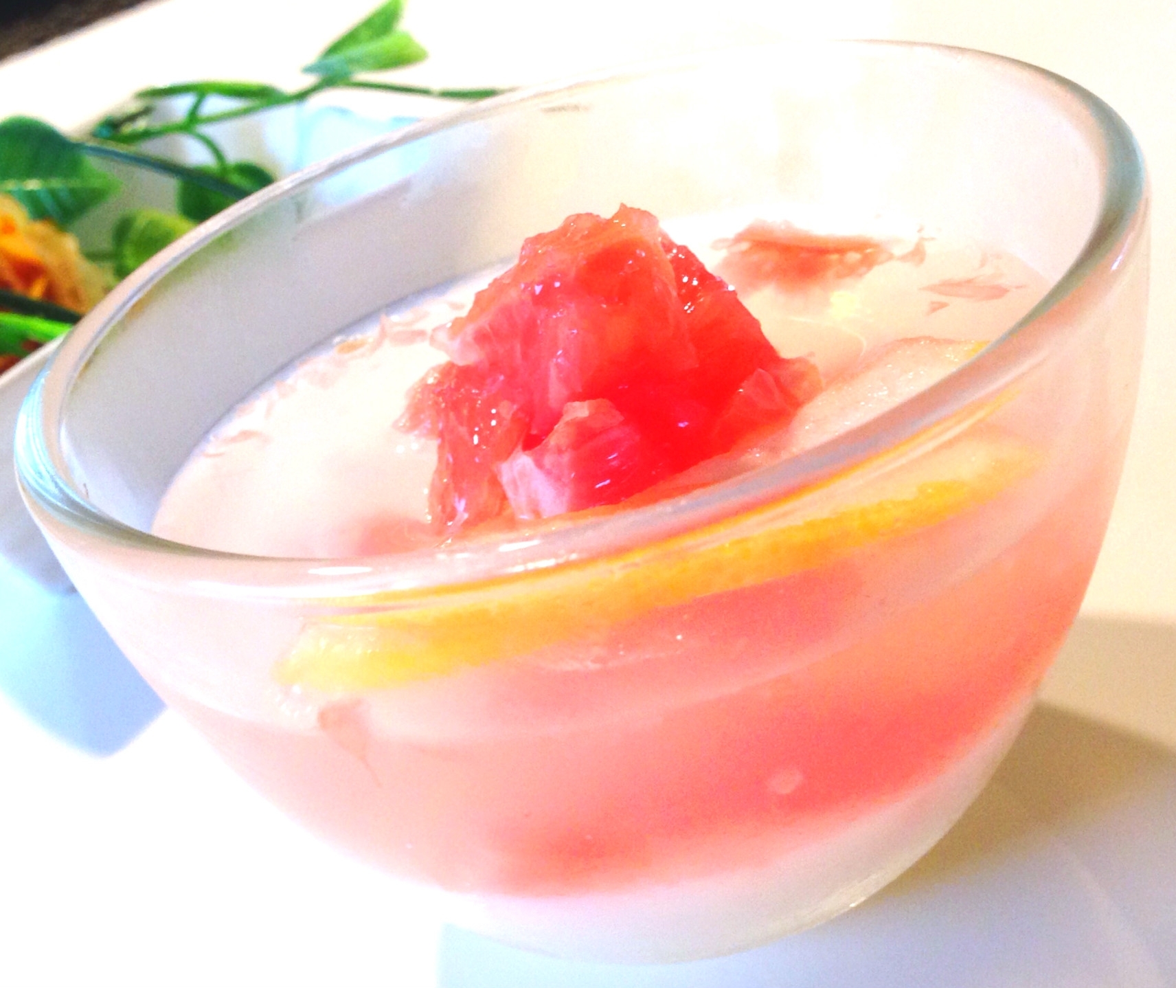 グレープフルーツでヘルシーデザート デイリシャス 楽天レシピ グレープフルーツでヘルシーデザート デイリシャス 楽天レシピ