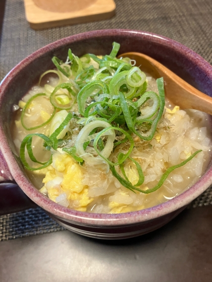 風邪のときに♪滋養をつける具沢山ぞうすい