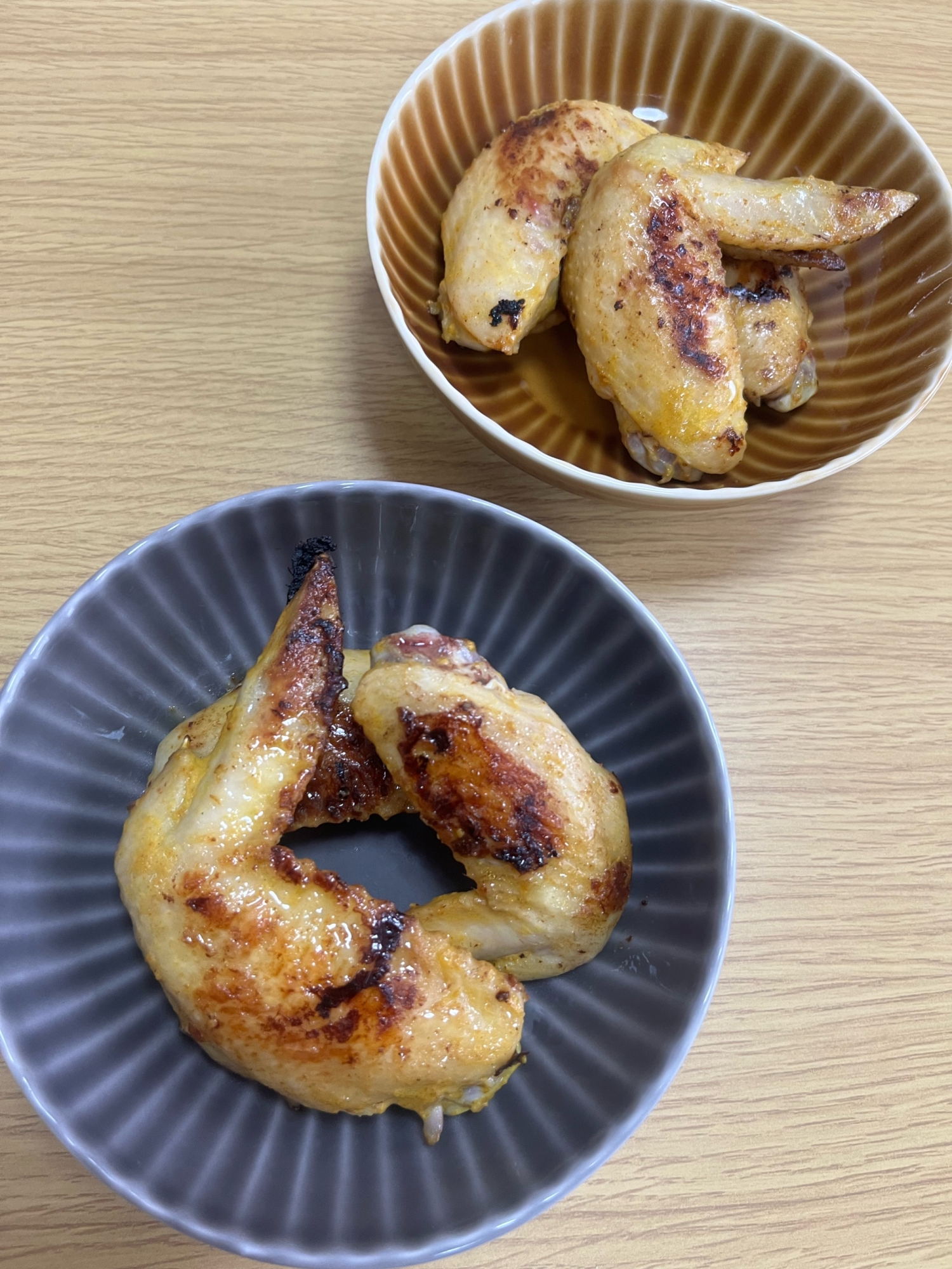 チキンのカレーマスタード味!