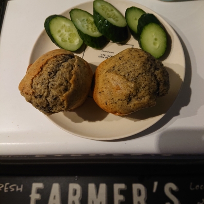ナッツとチョコのマフィン