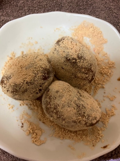 片栗粉で作るわらび餅