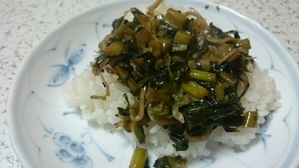 最強ご飯のお供☆簡単！大根葉炒め