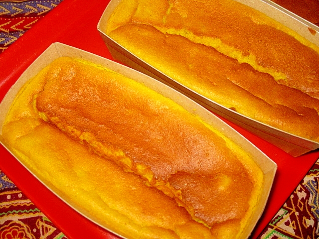 ふわふわ 濃厚かぼちゃのケーキ レシピ 作り方 By Soraちゃんママ 楽天レシピ