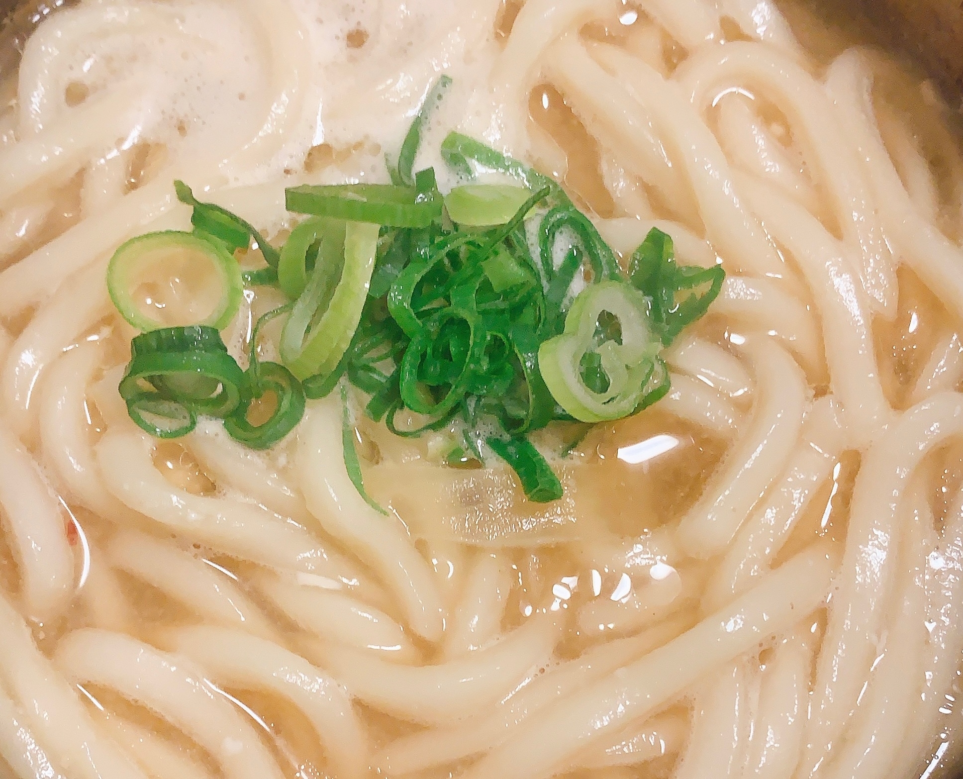 鍋の後のしめのアレンジうどん