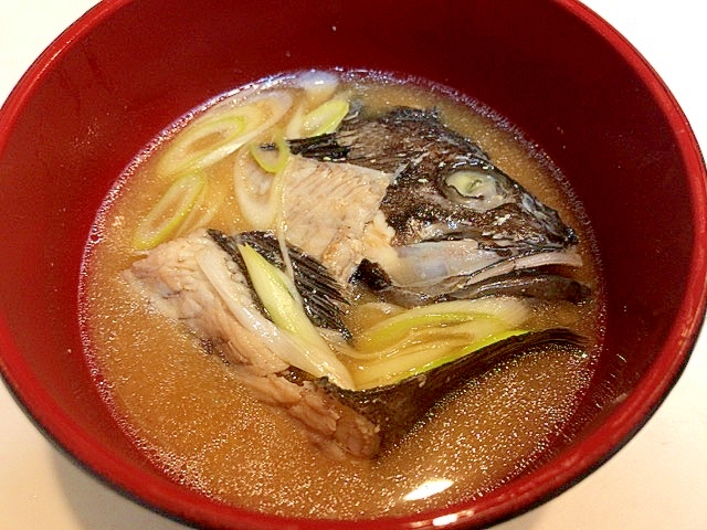 寒い日に美味しい一杯☆根魚のあら煮