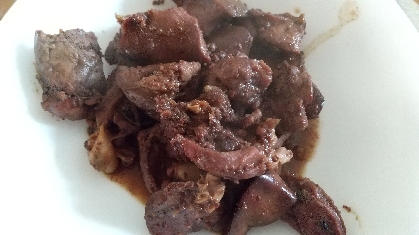 生姜たっぷり＊鶏レバーの甘辛煮