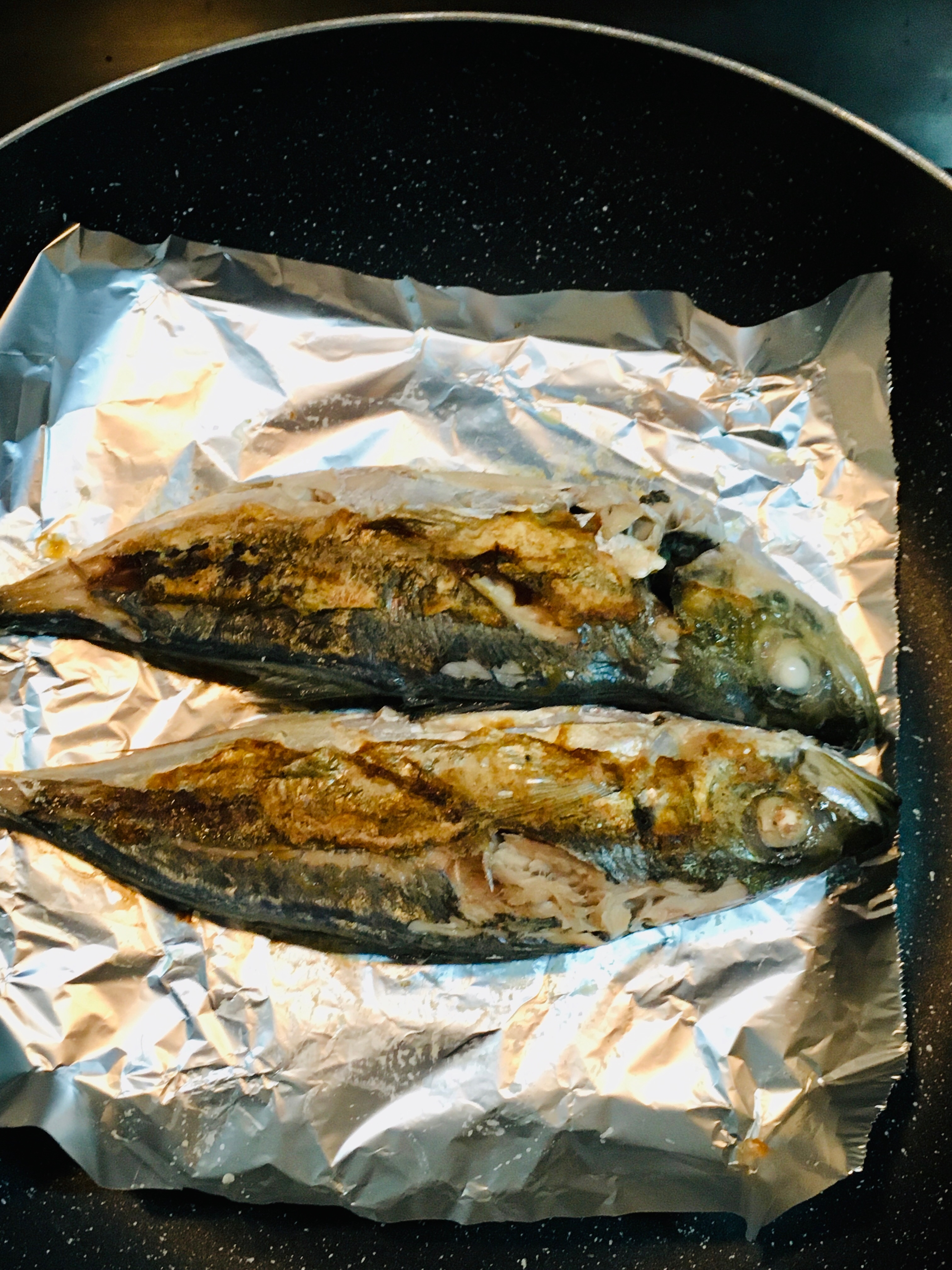 シンプル フライパンでアジの塩焼き レシピ 作り方 By Kuroneco 楽天レシピ シンプル フライパンでアジの塩焼き レシピ 作り方 By Kuroneco 楽天レシピ