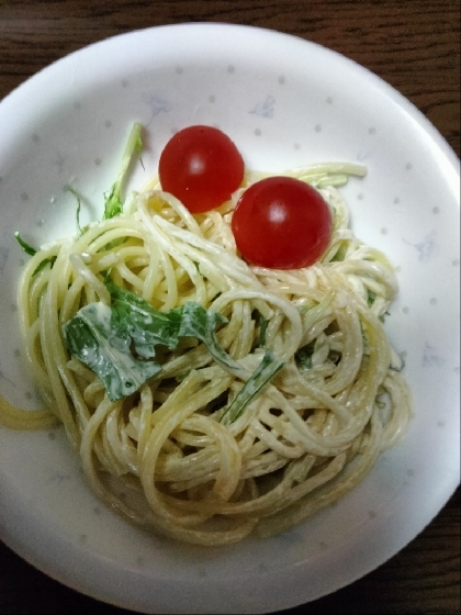 キャンプに！スパサラダ＊サラダほうれん草入り