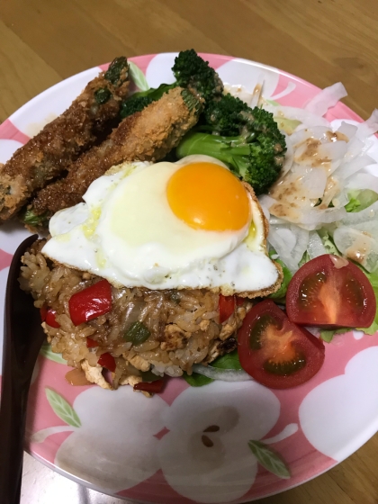 ワンプレートで美味しくいただきました！