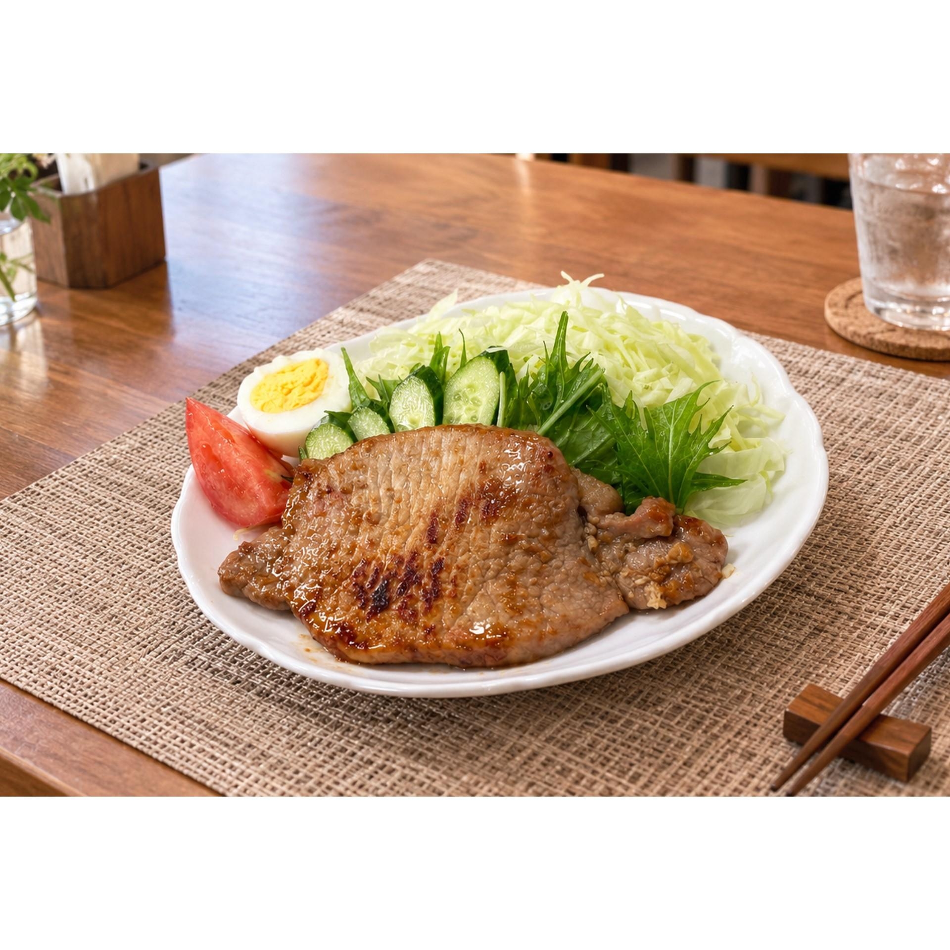 豚ロースのみそ塩麹漬け焼き★動画あり★