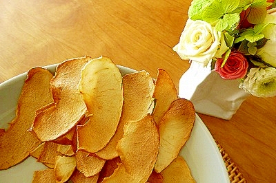 余ったリンゴを大量消費☆りんごチップス♪