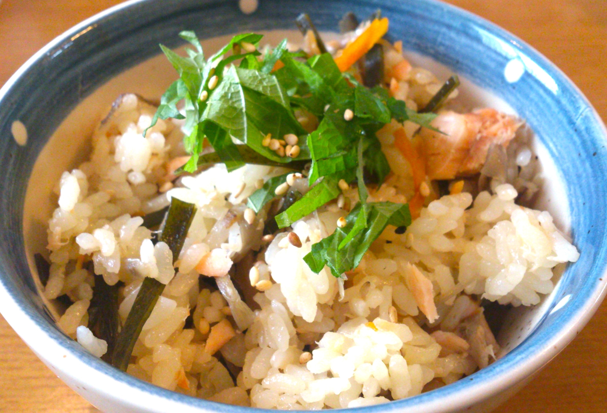 リメイクレシピ☆鮭の炊き込みご飯