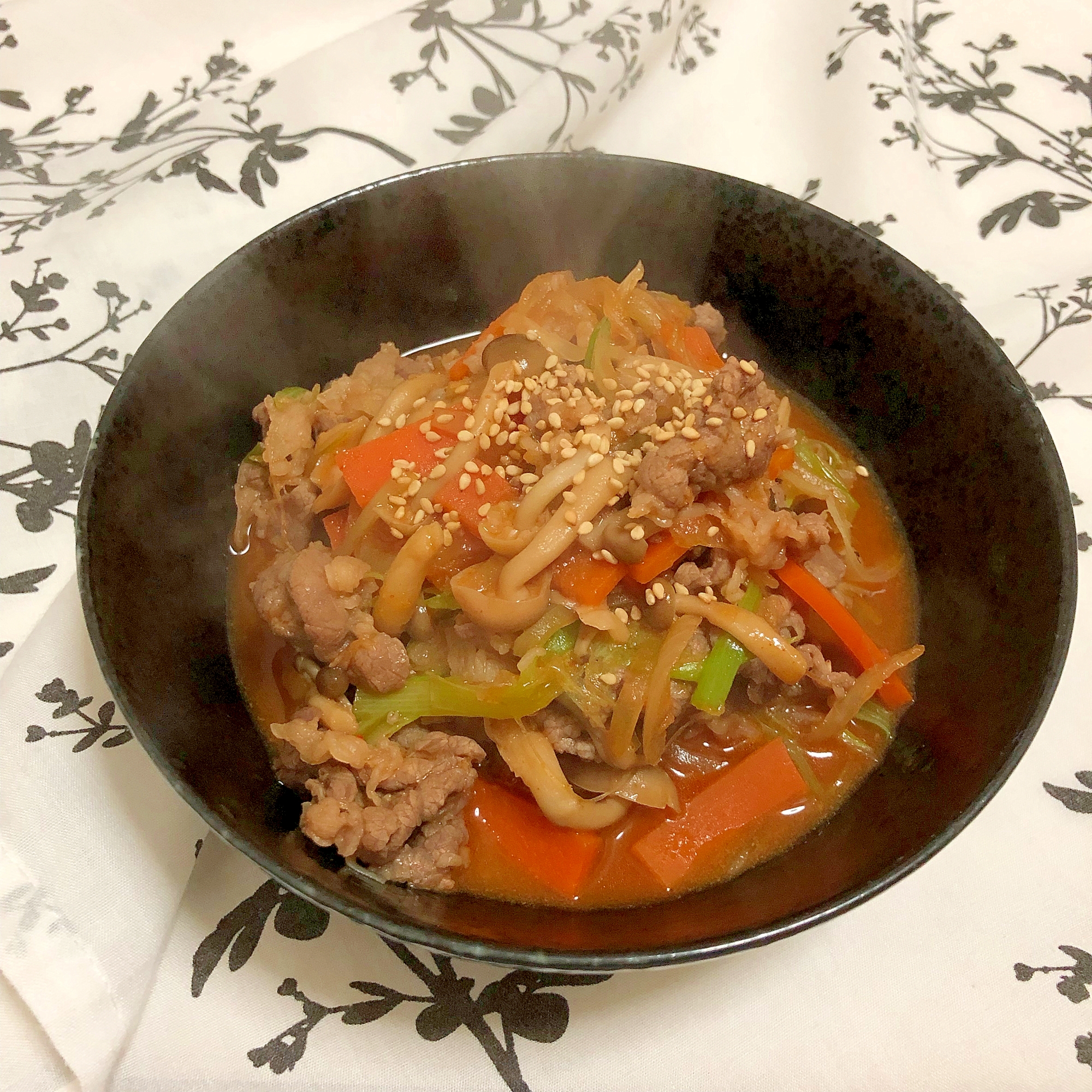 プルコギ風 牛肉と野菜煮込み ♪