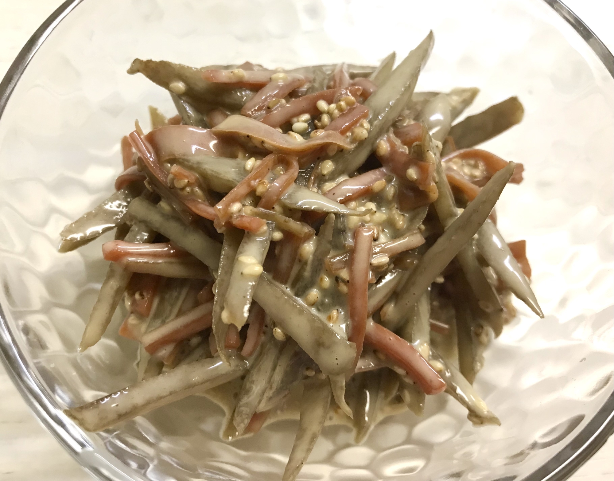 【リメイク】きんぴらごぼうでごぼうサラダ