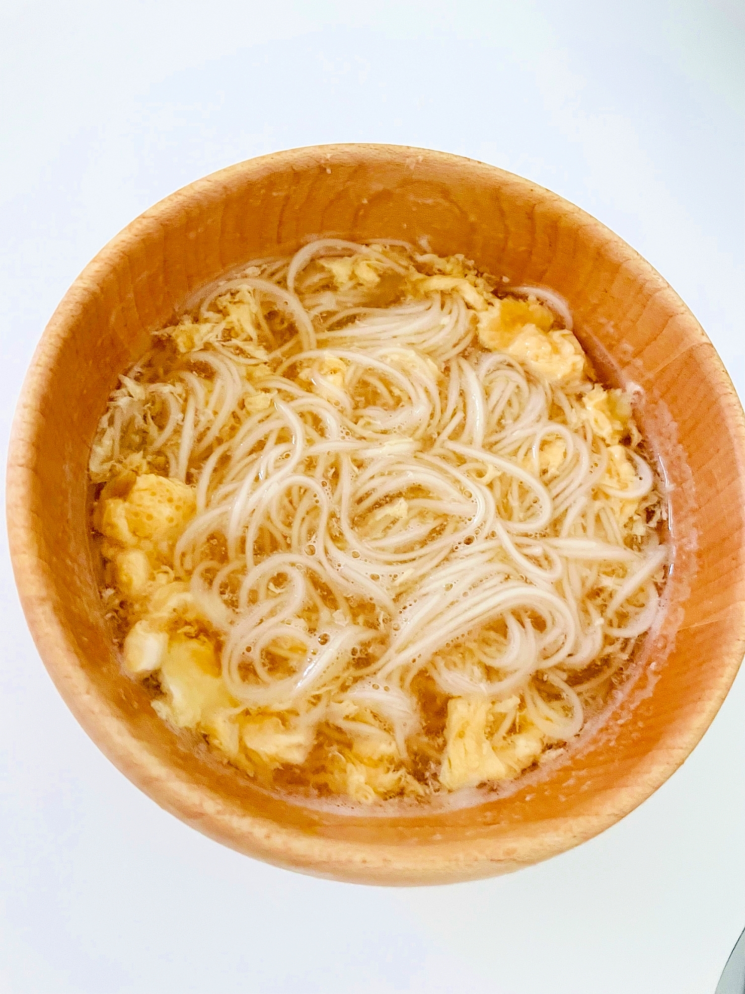 卵のにゅうめん