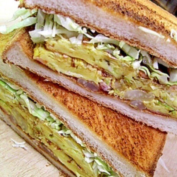 お好み焼きホットサンド って粉モン 粉モンじゃん レシピ 作り方 By Johnny Bean 楽天レシピ お好み焼きホットサンド って粉モン 粉モンじゃん レシピ 作り方 By Johnny Bean 楽天レシピ