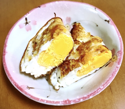子供のお弁当に作りました☆
卵焼きよりこっちの方が好んで食べてくれます(^^)
ごちそうさまでした！
