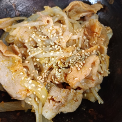 もやし豚キムチ
