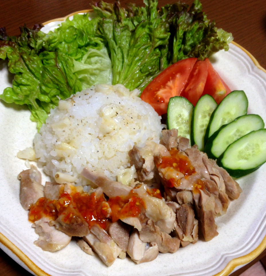 圧力鍋でカオマンガイ チキンライス レシピ 作り方 By Marochan 楽天レシピ