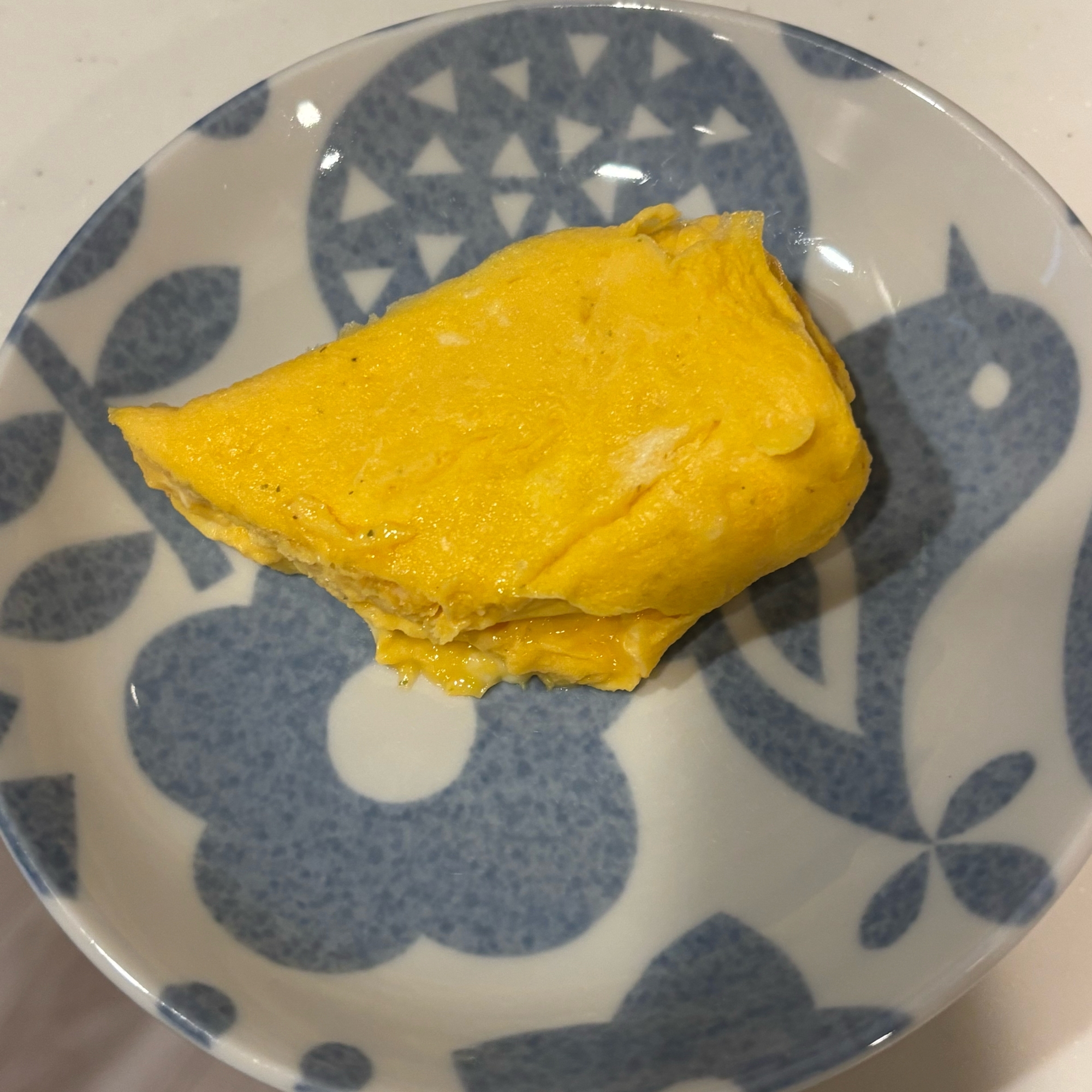 お吸い物の素でだし巻き卵