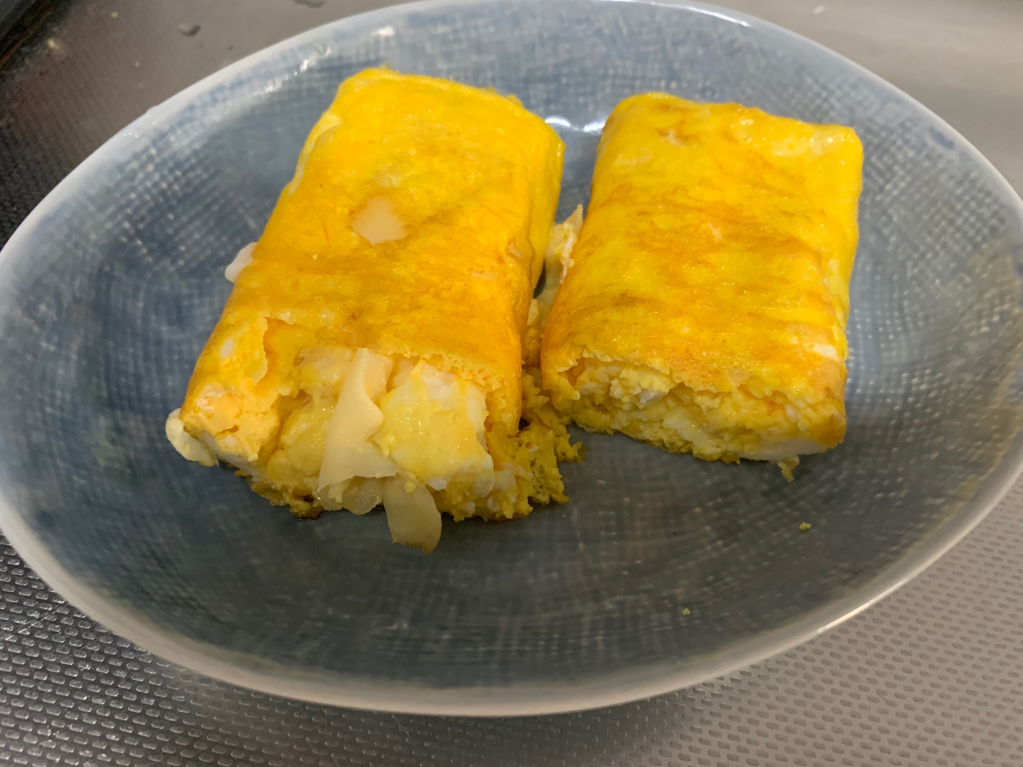 チビチビおつまみにピッタリ！生姜入り卵焼き