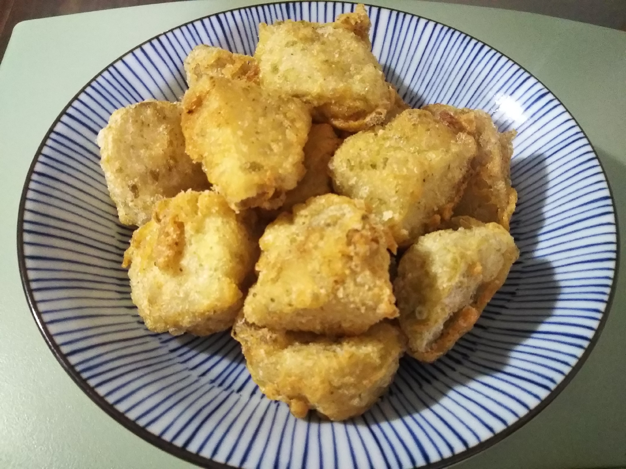 里芋の海苔塩唐揚げ