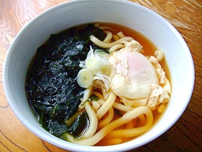 すぐできる わかめうどん レシピ 作り方 By はらのむし 楽天レシピ