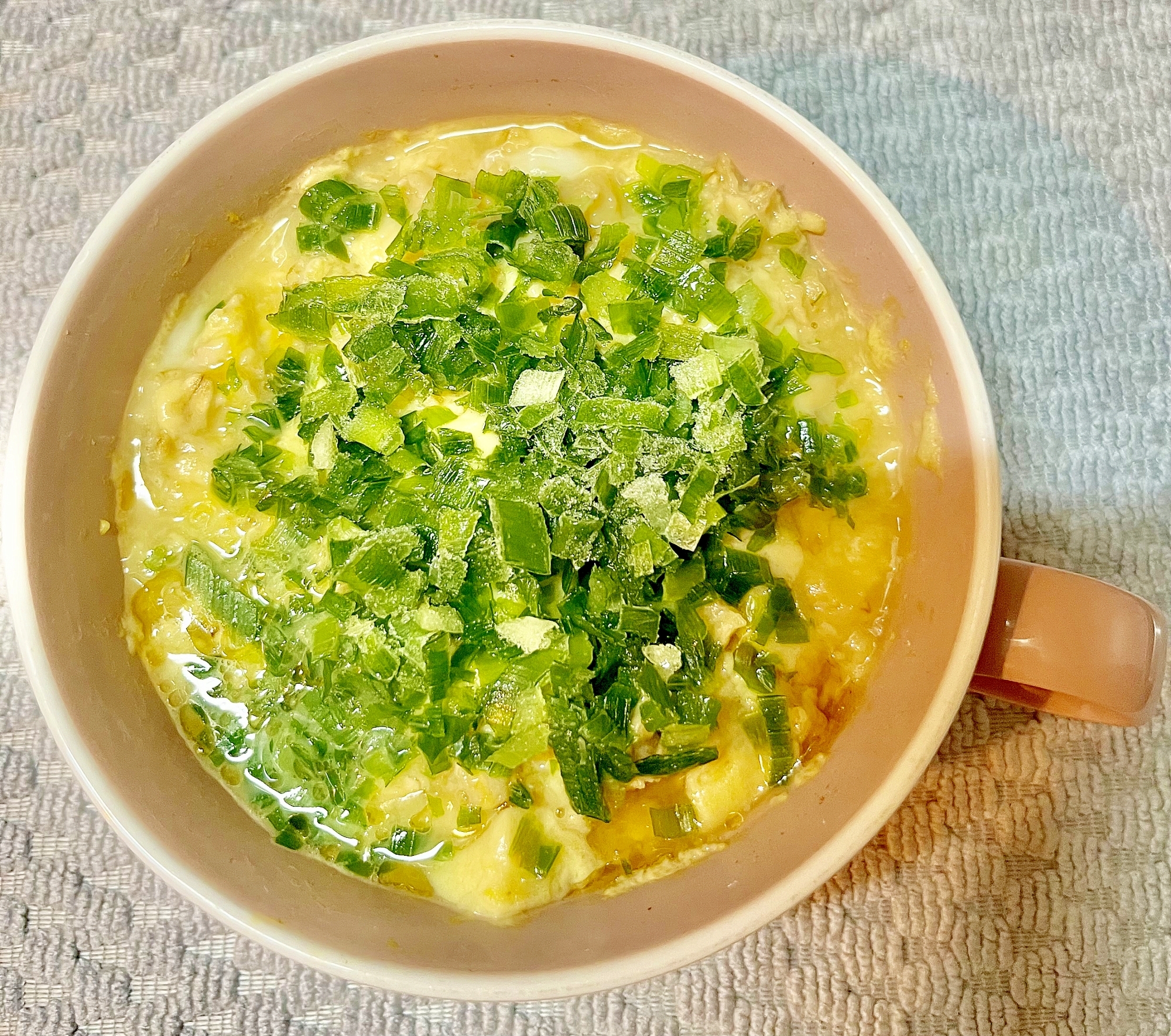 レンジのみ⭐︎オートミール卵雑炊