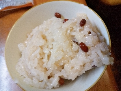 赤飯みたい！小豆ごはん