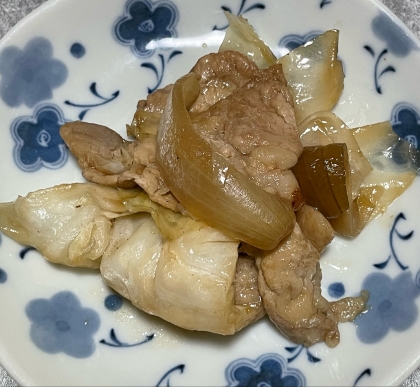 新玉ねぎと豚肉の生姜焼き