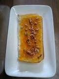 南瓜とひまわりの種、美味しいね～♪蜂蜜の甘さもいい感じで美味しいトーストでした☆
ごちそうさまでした＾＾