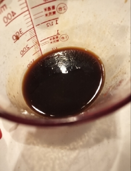 天ぷら屋さんの　天丼のタレ