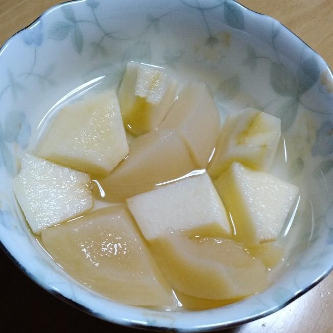 林檎と桃のデザート