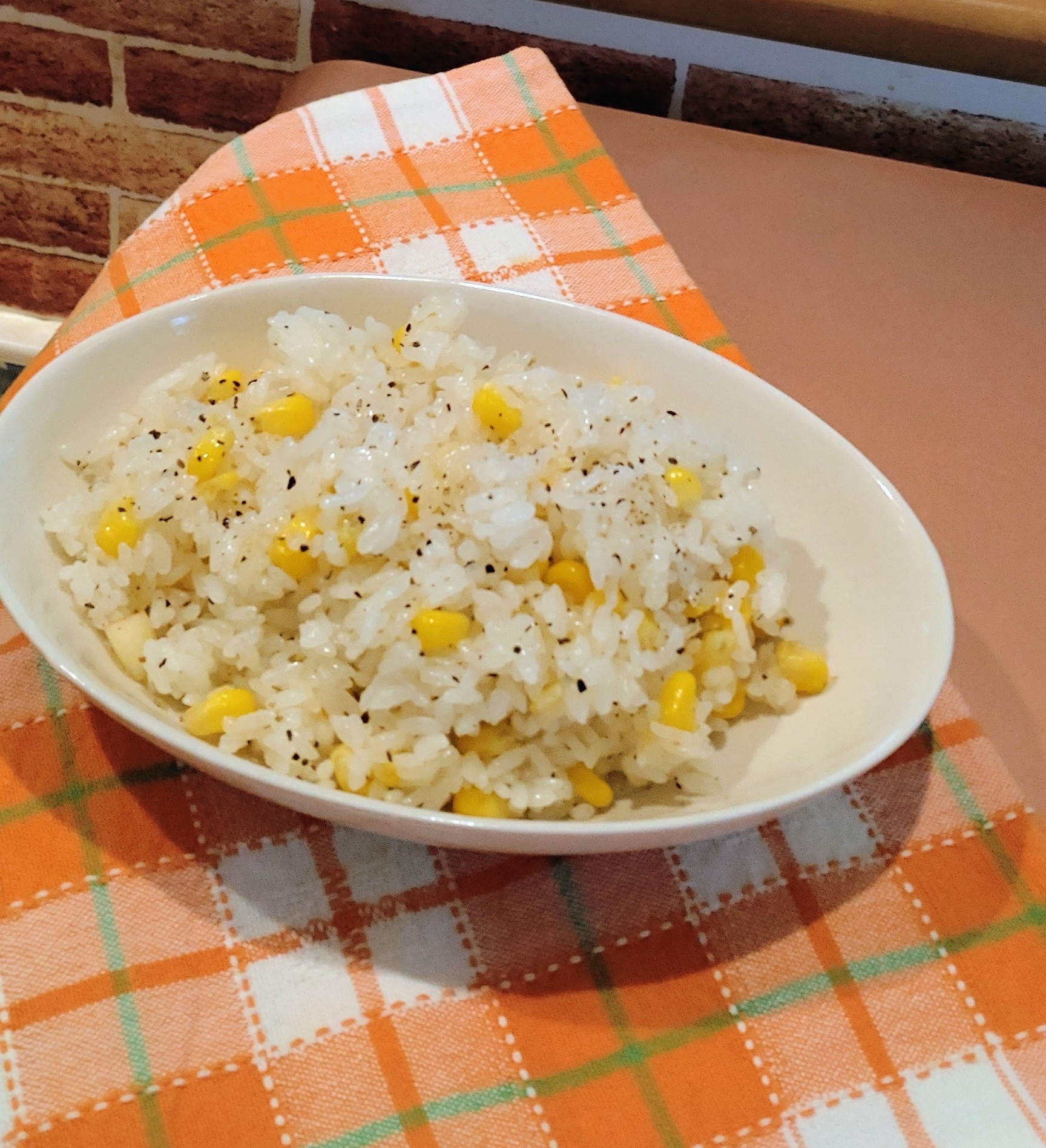 コーンバターチャーハン