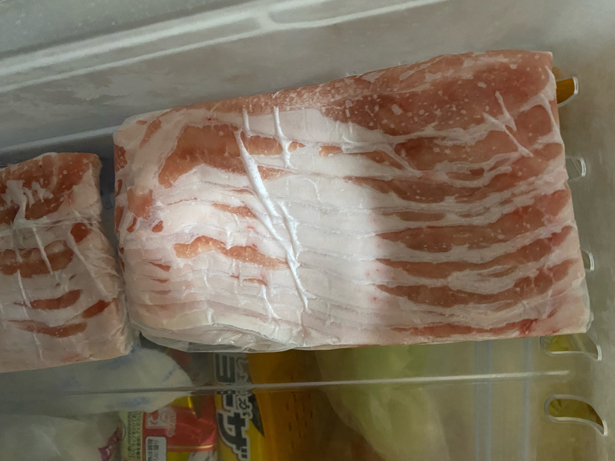 豚バラ肉　冷凍保存方法