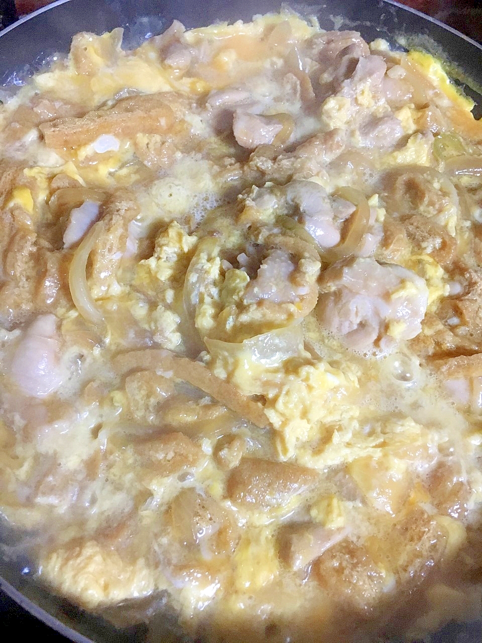 揚げ入り親子丼