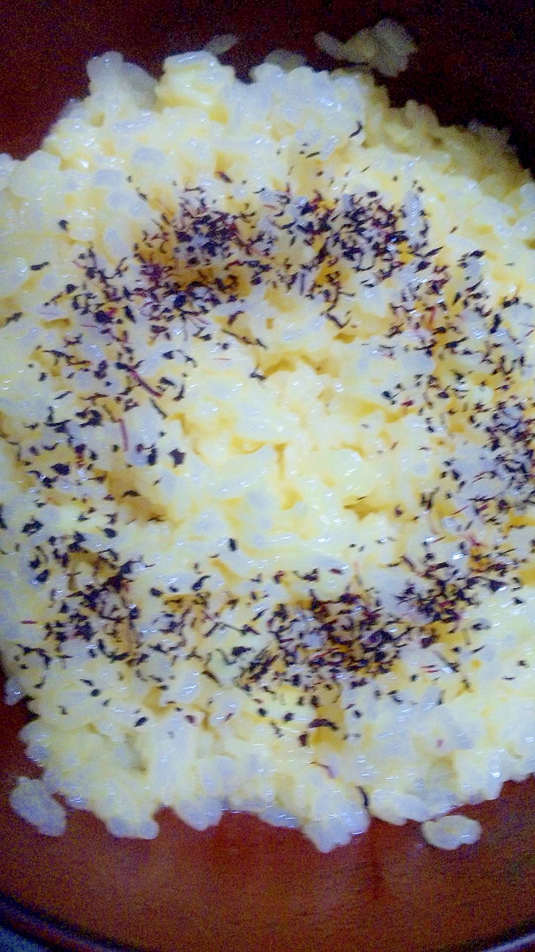 簡単美味！チーズ卵かけご飯