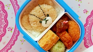 キャラ弁 くま
