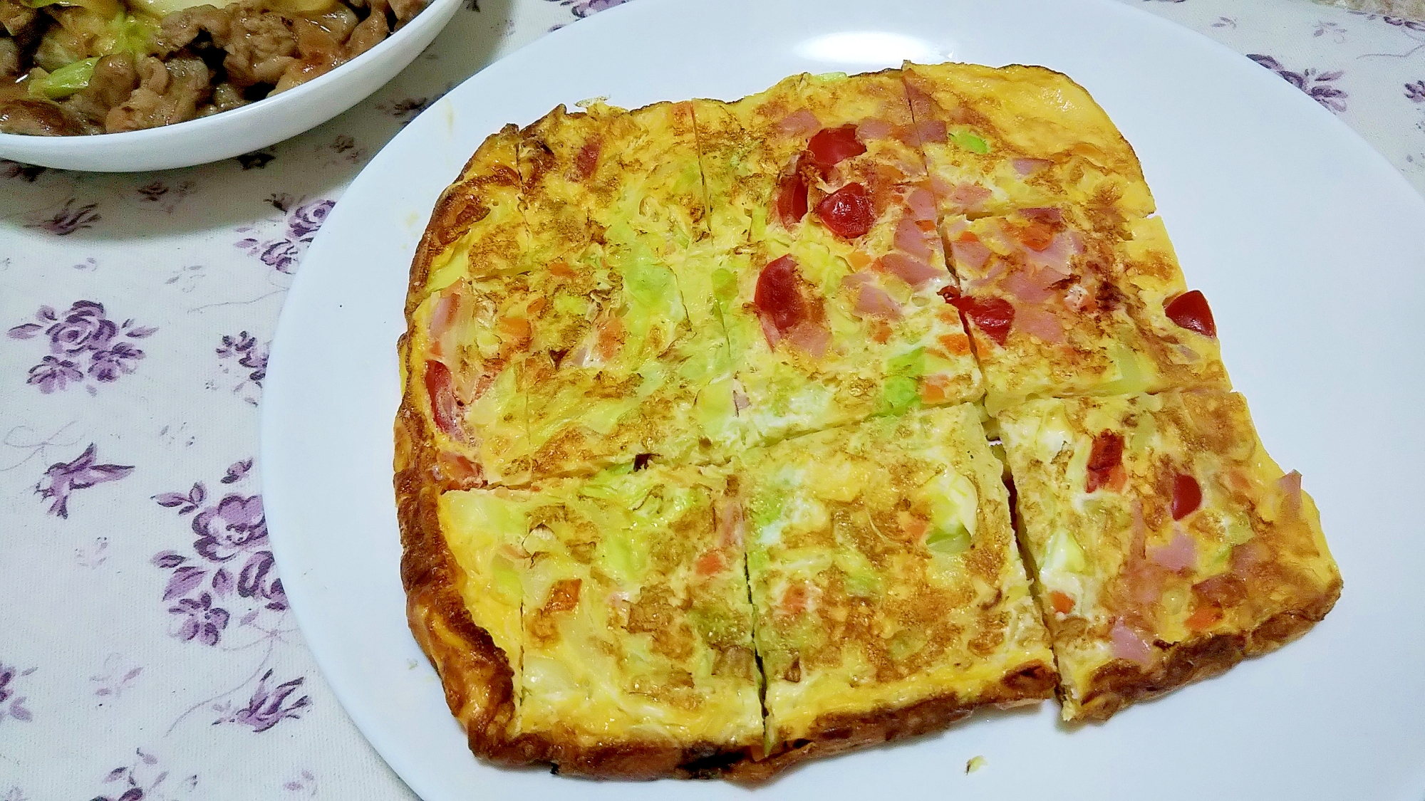 包まず簡単！カラフルな卵焼きオムレツ