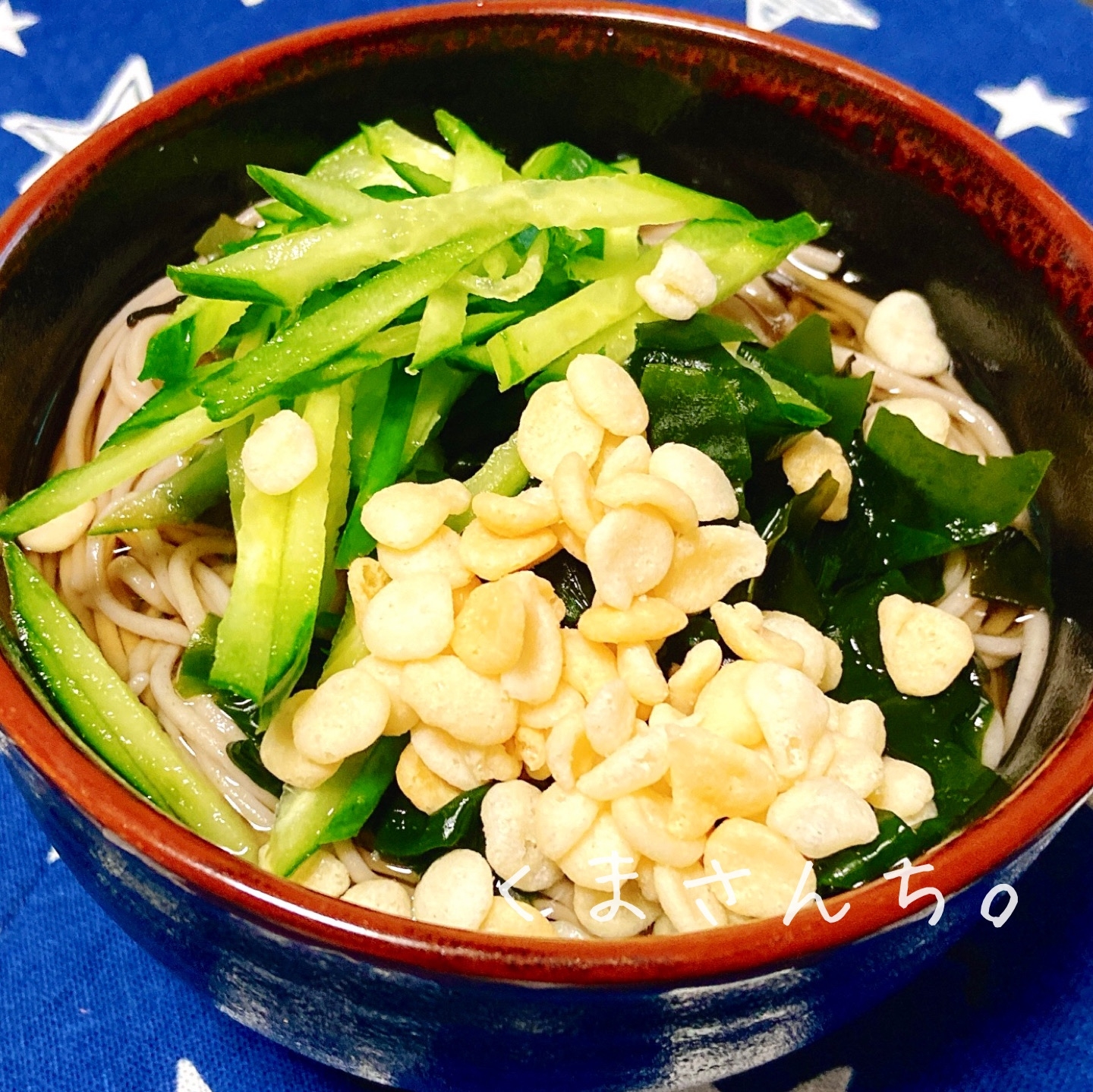 誰でも簡単！冷やしたぬき蕎麦