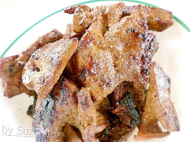 レバーだけでも美味しく食べられます！