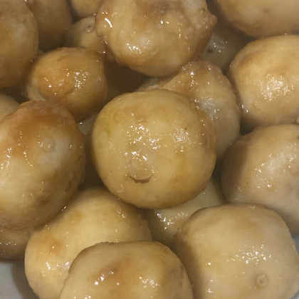 簡単に出来ました。
小さめの里芋でしたが、ねっとりして
味もしみてとても美味しかったです。
