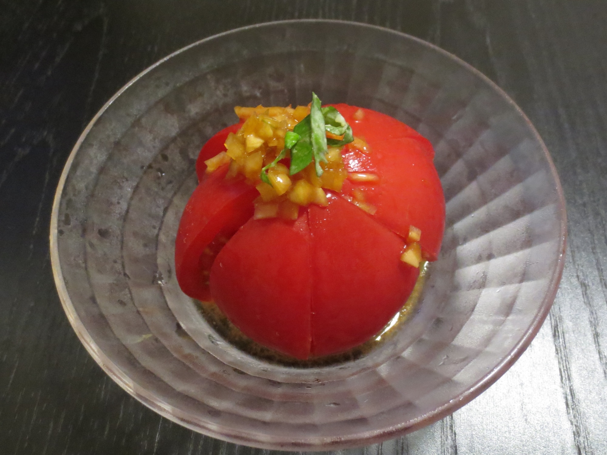 たまねぎのせ 冷やしトマト レシピ・作り方 by ＊a・s・a・p＊ - 楽天