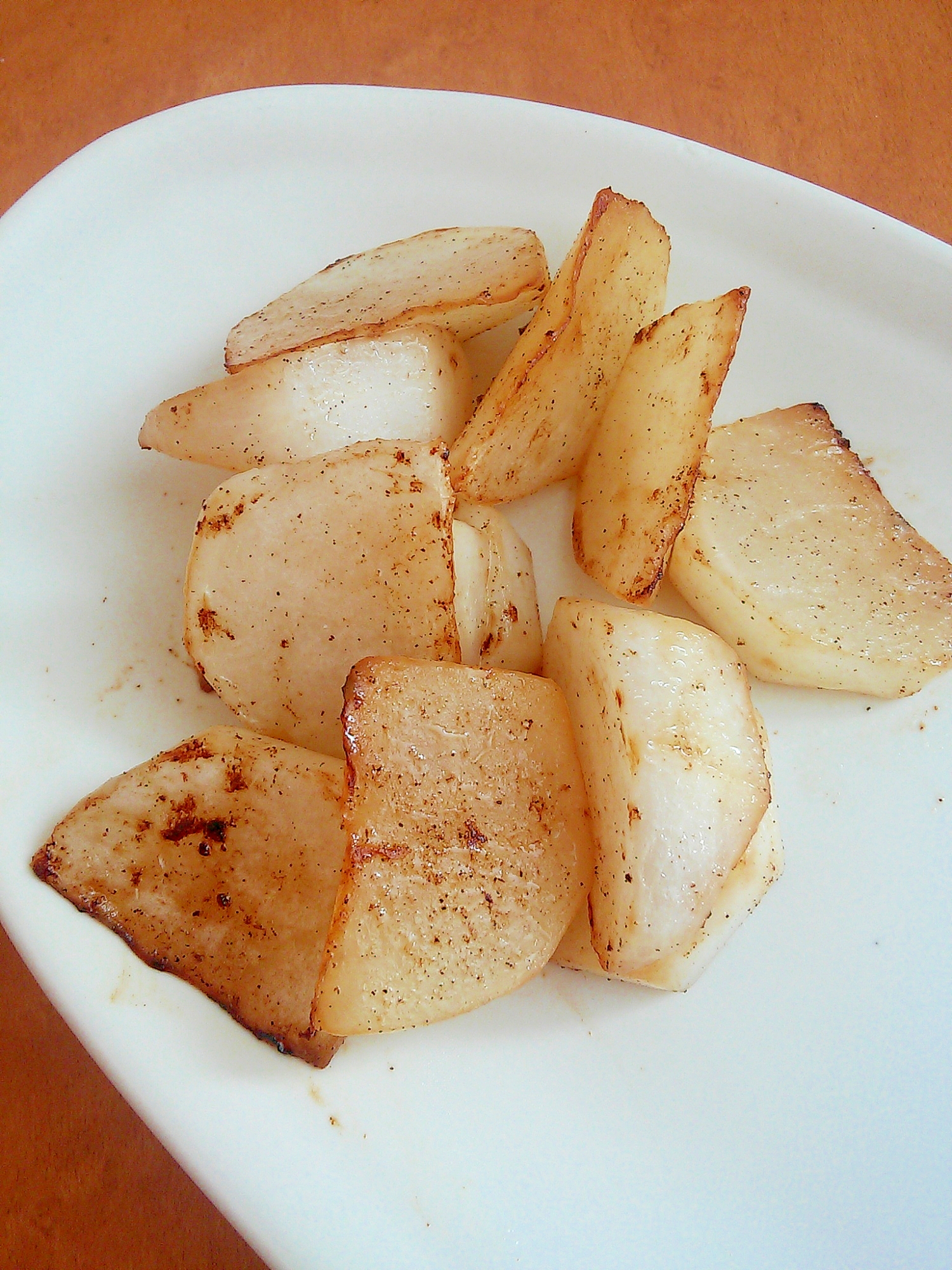 シンプルイズベスト☆かぶの味塩こしょう焼き