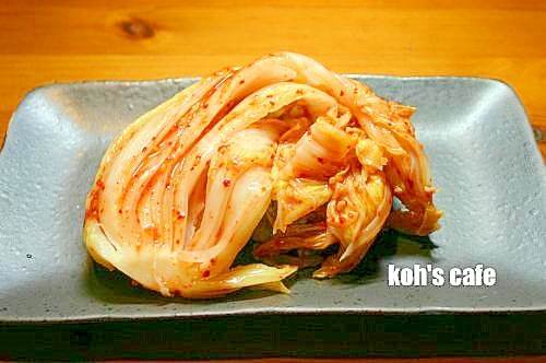 レンジで簡単!減塩キムチ