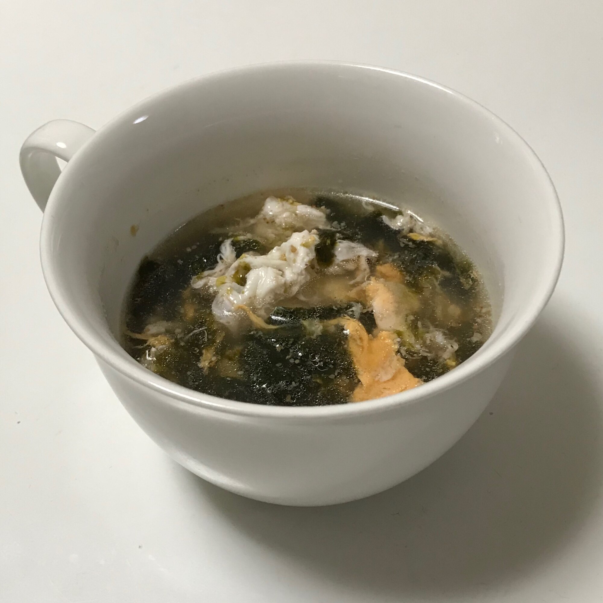 簡単！味付けのりと卵のスープ レシピ・作り方 by いちごみるくが好き